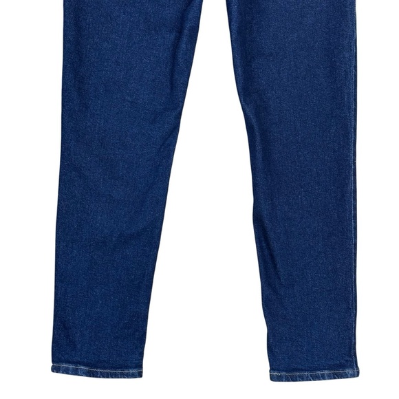 Levis Overalls Womens Small Classic Retro Denim Bib Farmer Workwear Dark Wash - Picture 8 of 10